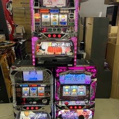 パチスロ 絶対衝撃123 3台セットまとめ売り