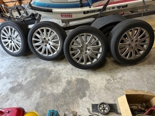 ゲリラセール4本です。トヨタ純正17インチホイール215/55R17 送料込み トヨタ純正17インチホール4本 トヨタ純正 ホイール 17インチ」の人気