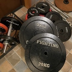 ベンチプレス　ウェイト　バーベル　セット