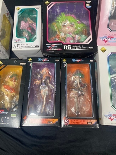 マクロスF フィギュア 11個セット シェリル、ランカ 一番くじ 花魁