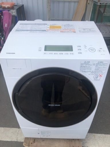 福岡市内配送設置無料　東芝 TOSHIBA TW-117V3L(W) [ドラム式洗濯乾燥機 (11.0kg) 左開き Bigマジックドラム グランホワイト]
