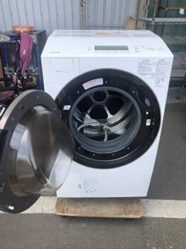 福岡市内配送設置無料　東芝 TOSHIBA TW-117V3L(W) [ドラム式洗濯乾燥機 (11.0kg) 左開き Bigマジックドラム グランホワイト]