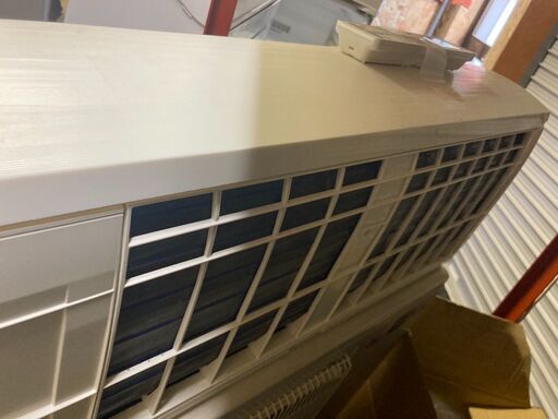 ☆中古￥45,800！【会員価格￥45,800】MITSUBISHI　26畳用家庭用8.0㎏ルームエアコン　家電　2014年製　200V　MSZ-ZXV804S-W型　【BF139】