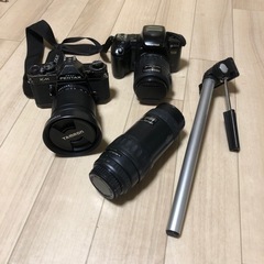 PENTAX カメラと交換レンズ多数