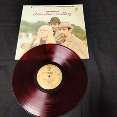 赤盤！！ピーターポール&マリーの LP レコード 