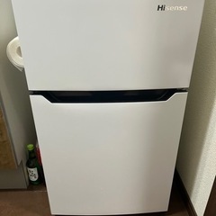 【決まりました】冷凍冷蔵庫 93L Hisense HR-B95A