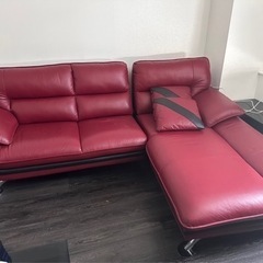 超お買得!!美品本革ソファ6/26迄