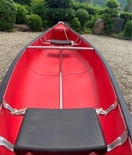 パドル付き コールマン カヌー カナディアンカヌー 15フィート