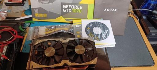 ZOTAC GTX1070 8GB ジャンク