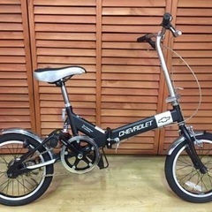 メーカー純正品[充電不要 1年保証] 16インチ☆折りたたみ自転車☆ zero