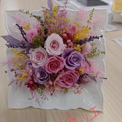 7月のフラワーサークル💐（プリザーブド）