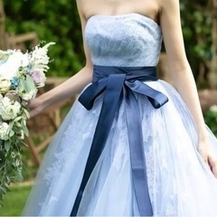 COCOMELODY カラードレス JUX015003-SG ブルー