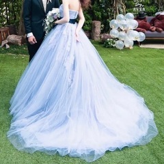 COCOMELODY カラードレス JUX015003-SG ブルー