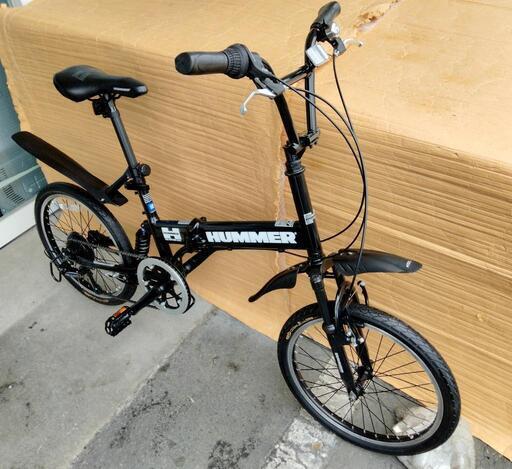 美品！HUMMER ハマー　折り畳み自転車20インチ！