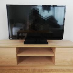 東芝32型液晶テレビとテレビ台