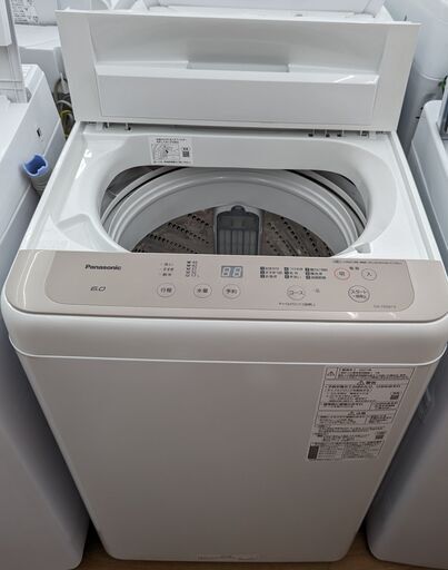 Panasonic 6kg洗濯機 NA-F60B14 2021年製　ag-ad226