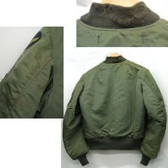 フライトジャケット MA-1 サイズM MIL-J-8279 ザ リアルマッコイズ/スカイライン クロージング　モスグリーン ミリタリー ☆ PayPay(ペイペイ)決済可能 ☆ 札幌市 豊平区 平岸 フライトジャケット MA-1 サイズM MIL-J-8279 ザ リアルマッコイズ