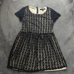 【美品】FOREVER21　黒レースワンピース＃S