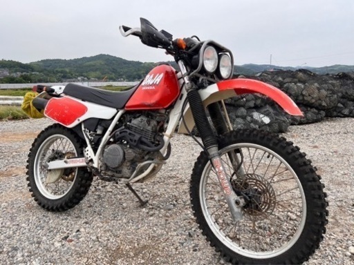ホンダ XLR250 BAJA 林道 オフロード オフ車 エンデューロ