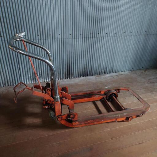 スキッド　パレット　運搬車　ポーターリフト　インサイド型3輪　ハンドパレットトラック