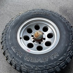 265/75R16 8分山 MTタイヤ 4本セット
