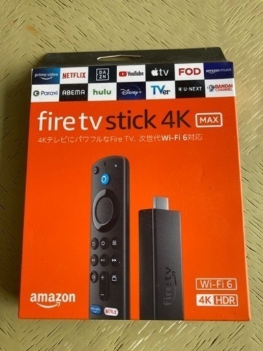 fire tv stick 4k MAX (未使用)