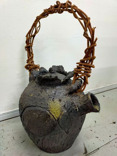 信楽焼　オブジェ　土瓶　NO941 信楽焼 オブジェ 土瓶 NO941