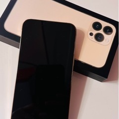 アップルアイホン13プロマックス256GBゴールド