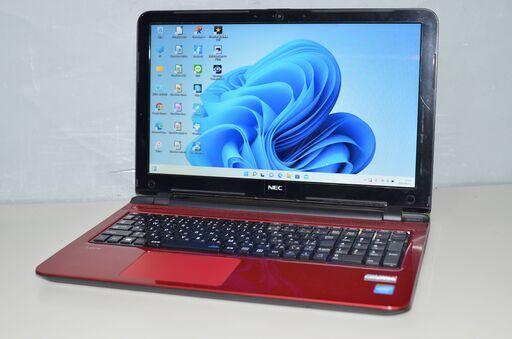 中古良品ノートパソコン Windows11+office 新品爆速SSD256GB NEC NS150/A Celeron-3205U/メモリ4GB/15.6インチ/無線/カメラ/DVDマルチ搭載