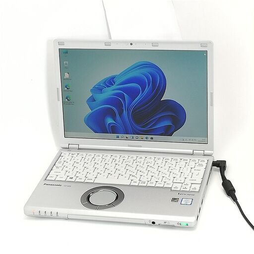 送料込 日本製 12.1型 ノートパソコン Panasonic CF-SZ5PDFVS 中古美品 第6世代 i5 4GB 高速SSD 無線 Bluetooth Webカメラ Win11 Office