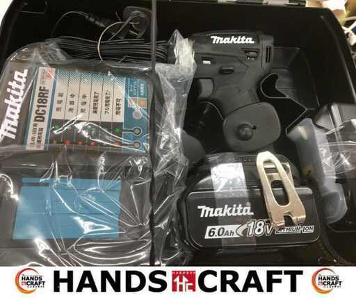マキタ makita TD172DRGXB インパクトドライバ 未使用 18V 6.0Ah バッテリー×2 充電器付き【ハンズクラフト宜野湾店】