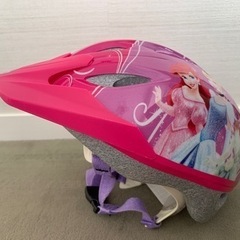 傷なし　使用数回　子供　自転車　ヘルメット　ディズニープリンセス