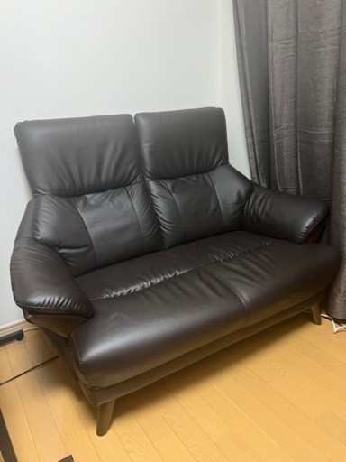 定価6万】2人掛けソファ革 【公式ショッピングサイト】