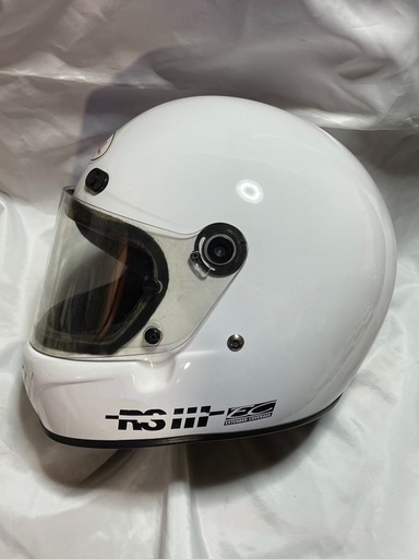 値下げ！】BELLヘルメット RS-Ⅲ EC ホワイト Mサイズ 4輪用（2輪も可）