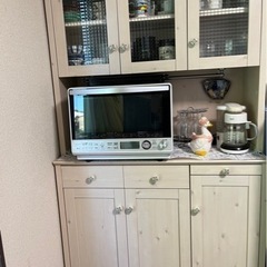 【6/27迄引取りできる方】キッチンボード／レンジボード／食器棚