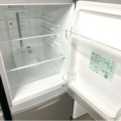冷蔵庫 2ドア 138L 2018年製 パナソニック NR-B14AW シルバー 100L 