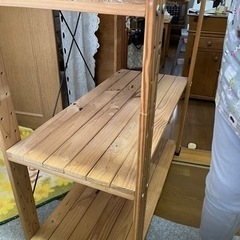木製、組み立て棚