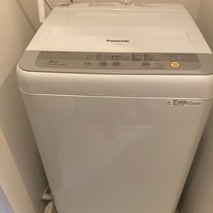 2017年式洗濯機　パナソニック