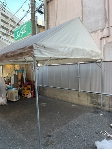 大阪府のその他 集会用テント 引き取り希望