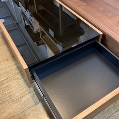 7月8日値下げ致しました！！⭐️お洒落デザイン⭐️ガラスセンター 