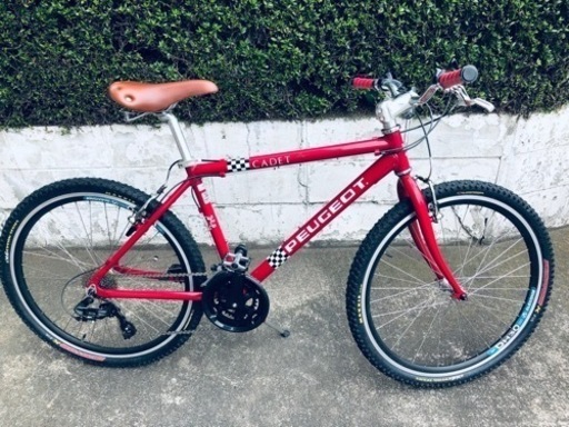 プジョー、カデット ヴィンテージマウンテンバイク26インチ 21段変速