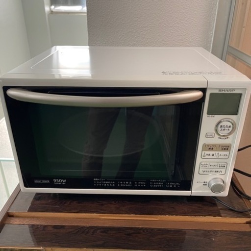 SHARP　シャープ　電子レンジ　RE-S7C-W 2014年製