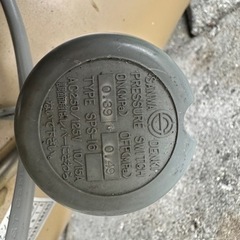 値下げ東芝TOSCON エアーコンプレッサー50Hz 100V 使用頻度少、とても綺麗