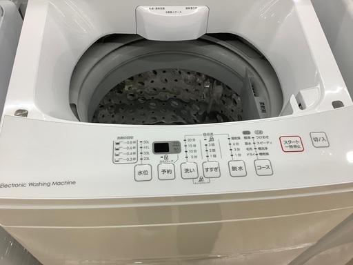 ニトリ　全自動洗濯機