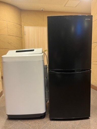 福岡市配送設置無料　22年製冷蔵庫、洗濯機セット