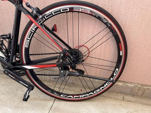 ジャイアント　ロードバイク　カンパホイール　シューズ　ヘルメット　セット　着払い ジャイアントロードバイクカンパホイールシューズヘルメット