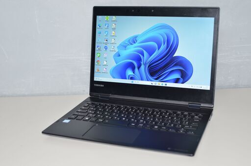 中古軽量ノートパソコン Windows11+office 爆速SSD256GB 東芝 V72/FLB 高性能core i5-8250U/メモリ8GB/12.5インチ/無線内蔵/webカメラ搭載