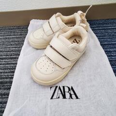 ZARA レザースニーカー 15cm