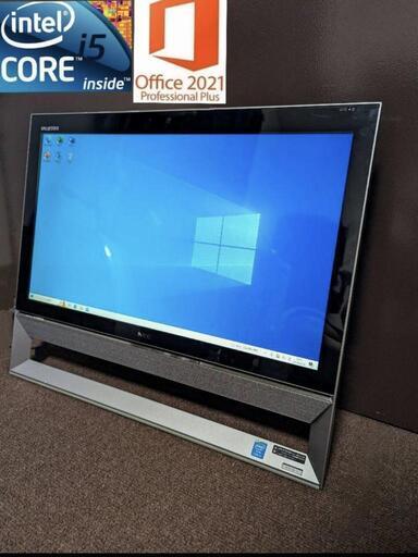 NEC 一体型 PC VS570 IPS 液晶 21.5型 SSD換装