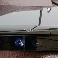 AQUOS　Blu-rayディスクレコーダーお取り引き中です。